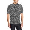 Bat Pattern Print Design 04 Men Polo Shirt