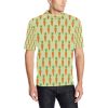 Carrot Pattern Print Design 02 Men Polo Shirt