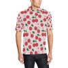 Cherry Pattern Print Design Ch02 Men Polo Shirt