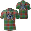 Clothing - Muirhead Tartan Polo Shirt Celtic Scottish Warrior - Golf Shirt A7