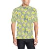 Daffodils Pattern Print Design Df01 Men Polo Shirt