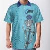 Funny Skull Cycling Riders Never Stop Polo Shirt #V