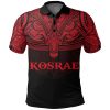 Kosrae (Red) Polo Shirt Polynesian A15