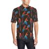 Macaw Pattern Print Design 04 Men Polo Shirt