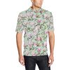 Magnolia Pattern Print Design Mag04 Men Polo Shirt