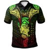 Marquesas Islands Polo Shirt - Polynesian Tiki Warrior Style Reggae - BN29