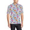 Morning Glory Pattern Print Design Mg06 Men Polo Shirt