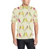 Parakeet Pattern Print Design A01 Men Polo Shirt