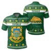 Tuvalu Coat Of Arms - Polo Shirt - Green - Christmas Style - J092