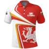 Welsh Polo Shirt Dragon Sporty A18
